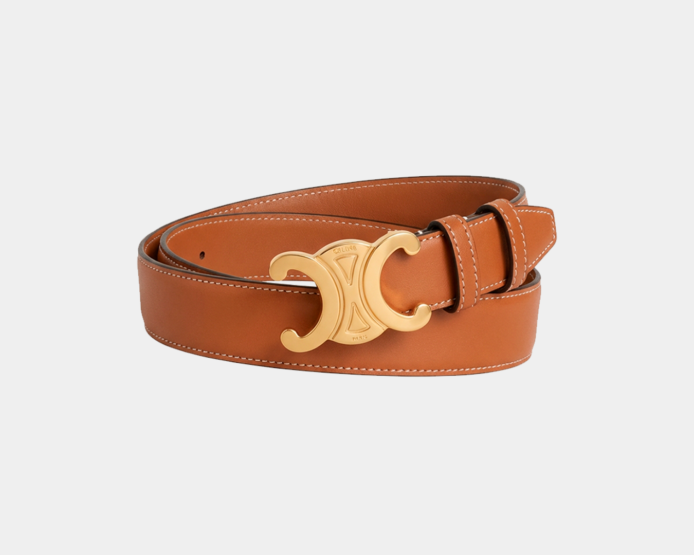 Cinto Celine Triomphe Couro Taurillon