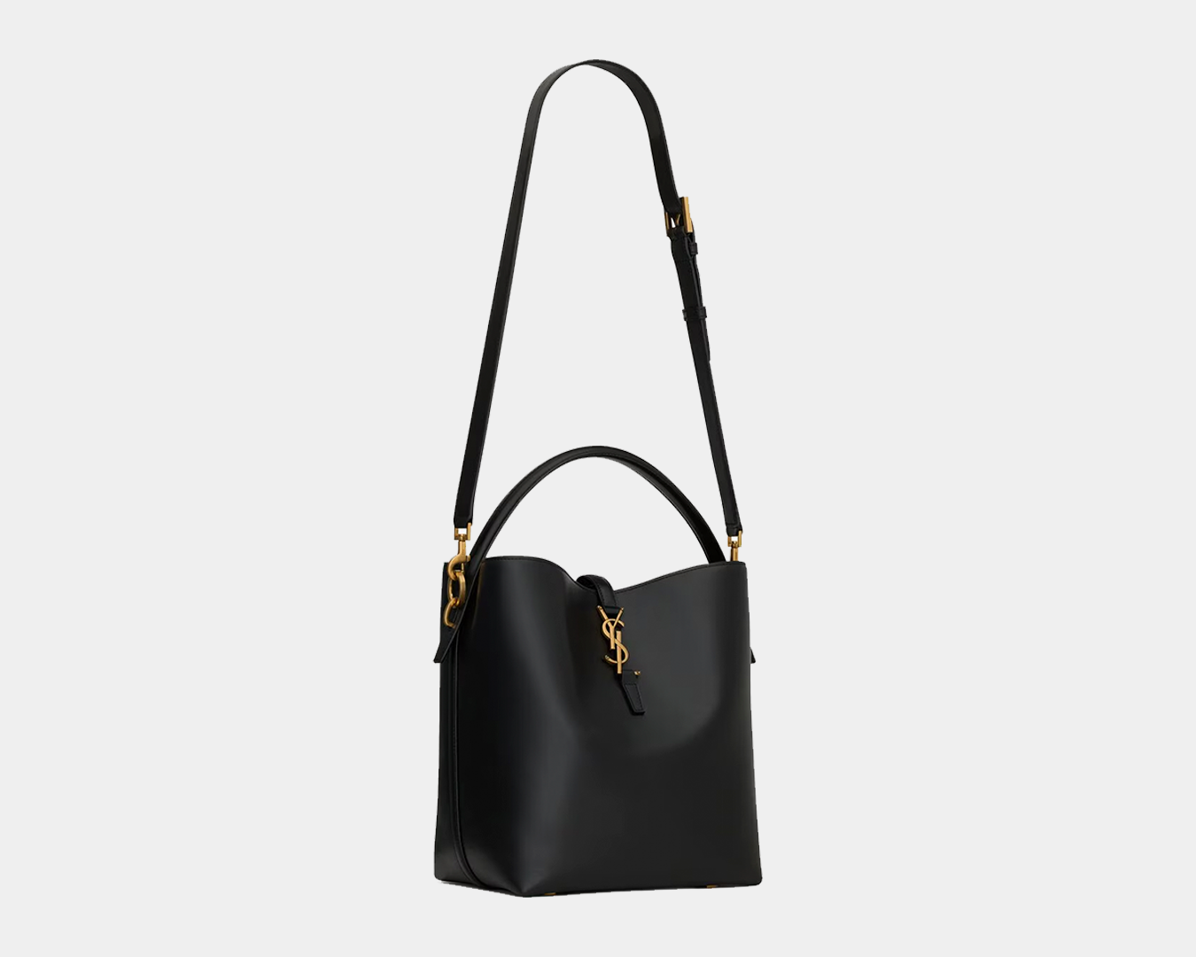 Bolsa LE 37 em couro brilhante