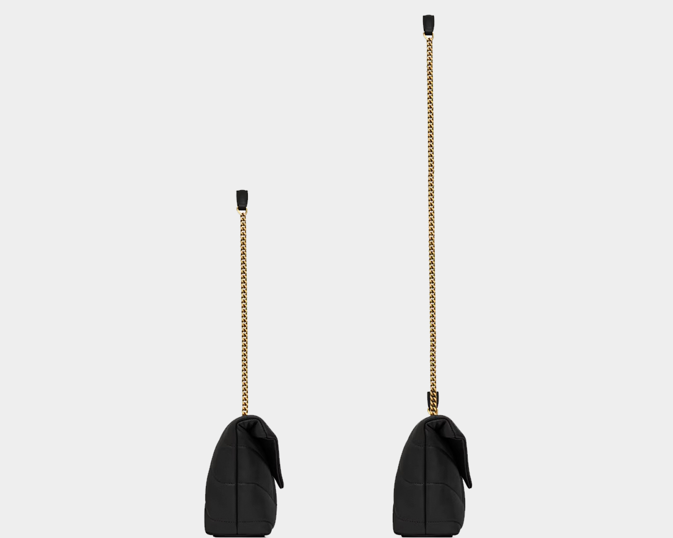 Bolsa YSL Puffer em Couro Nappa