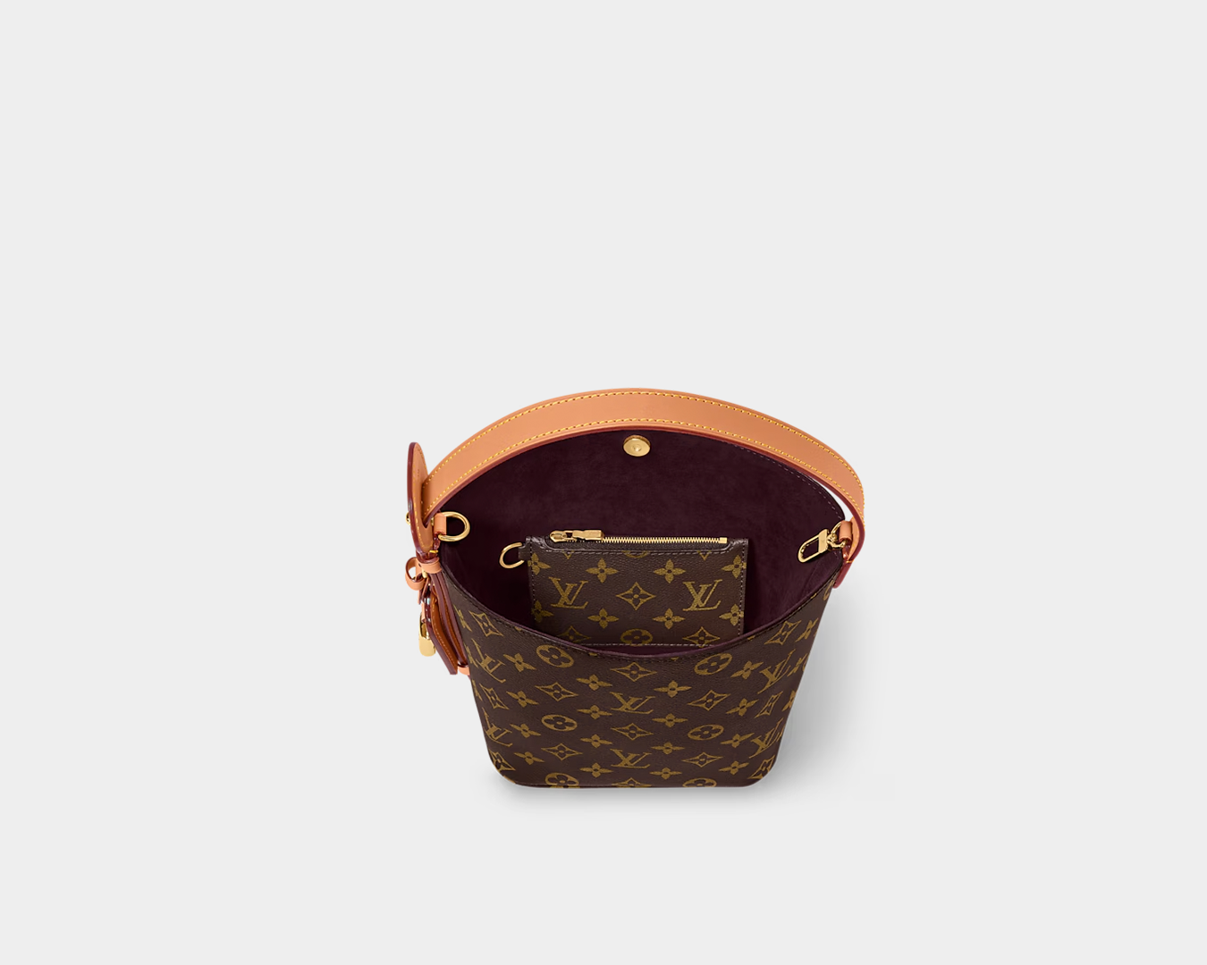 Bolsa Louis Vuitton Monogram Bucket all in