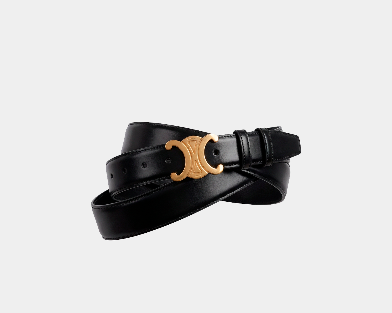 Cinto Celine Triomphe Couro Taurillon