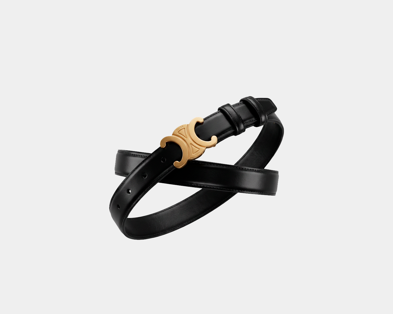 Cinto Celine Triomphe Couro Taurillon