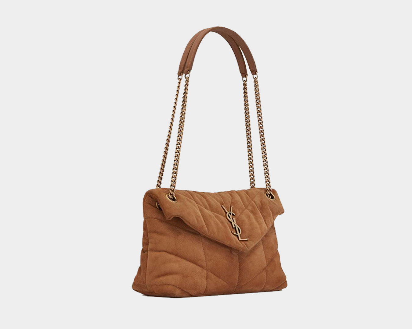 Bolsa YSL Puffer em Couro Nappa