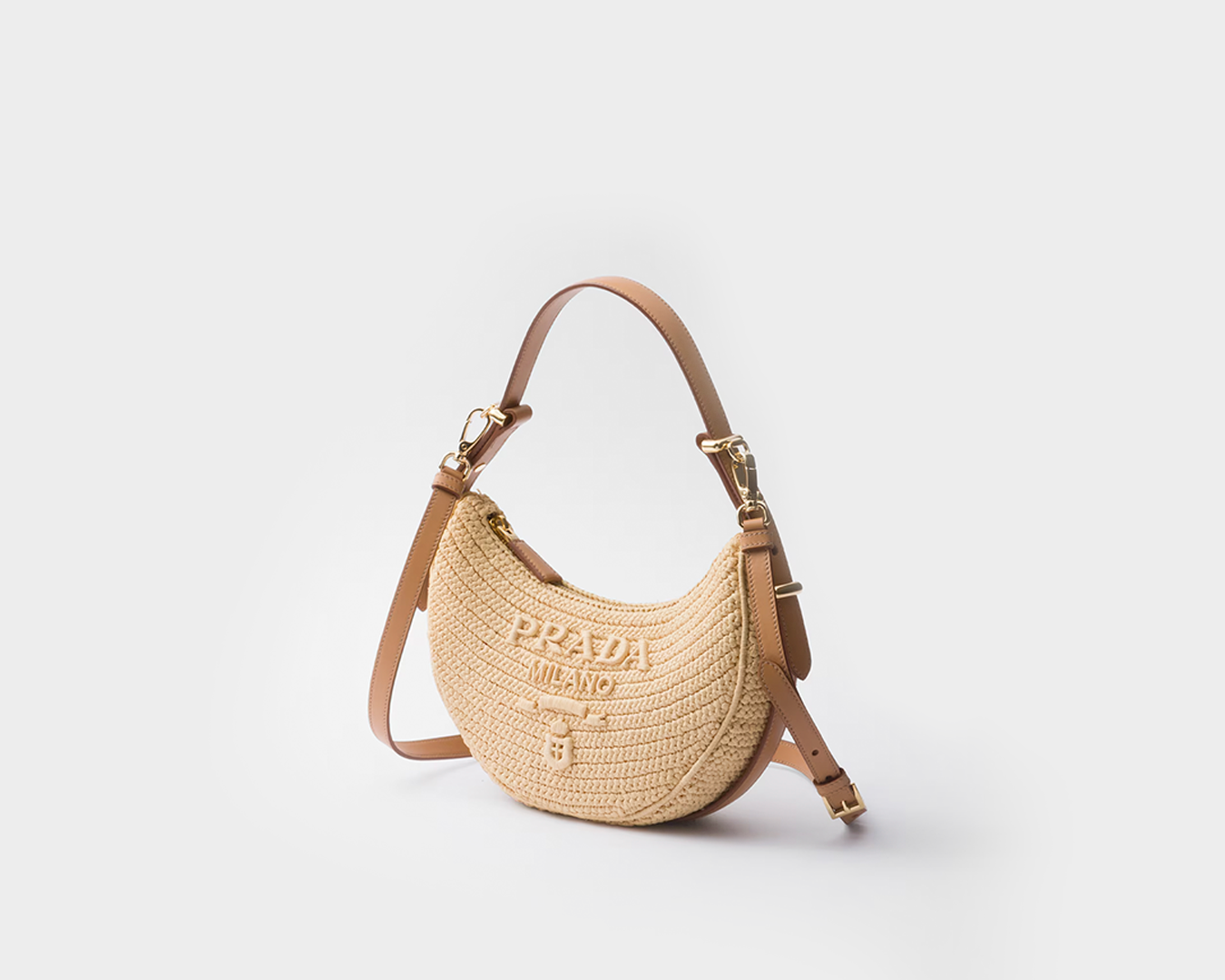 Bolsa Prada Árque trançada