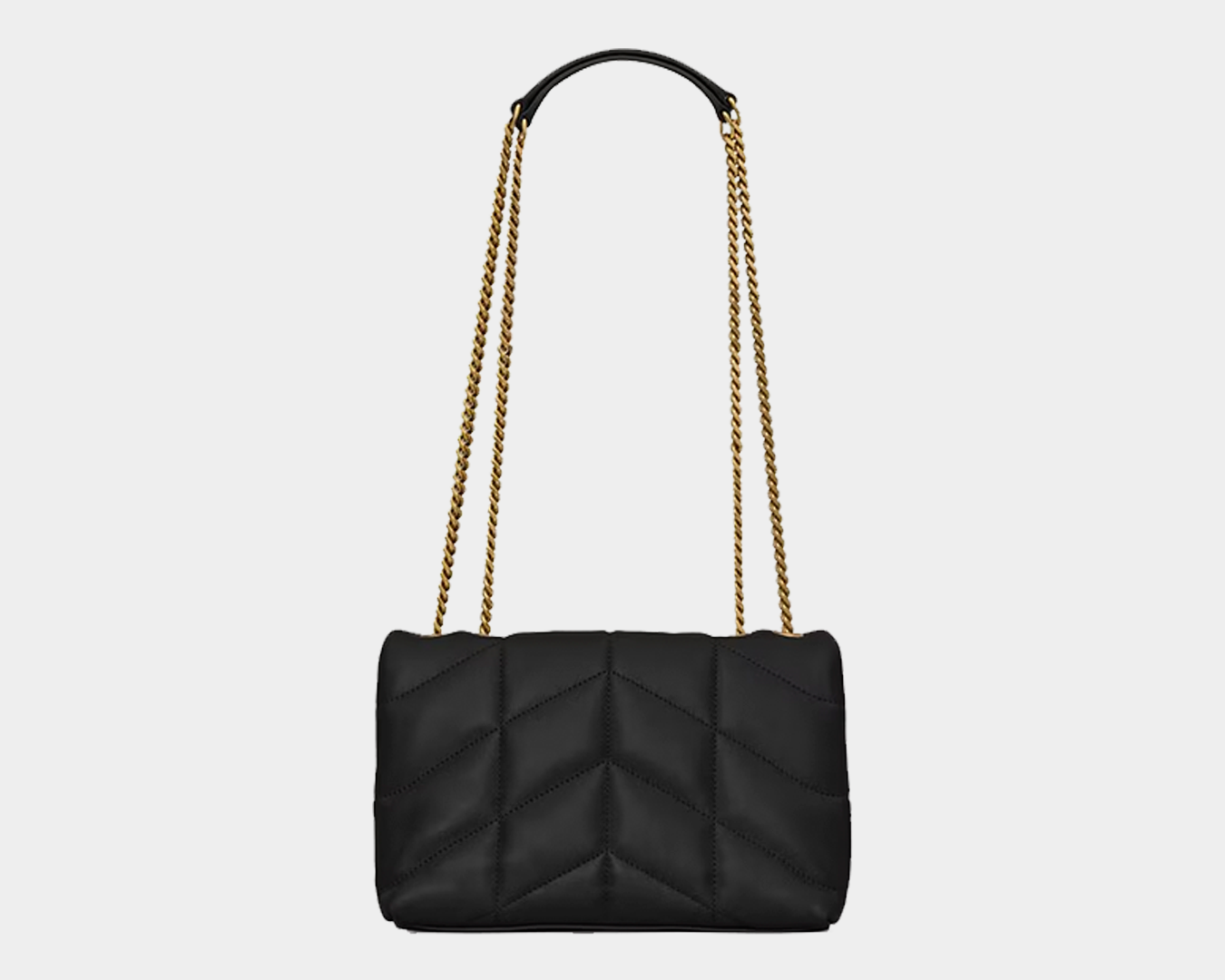 Bolsa YSL Puffer em Couro Nappa